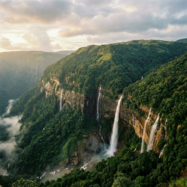 Cherrapunji Waterfalls